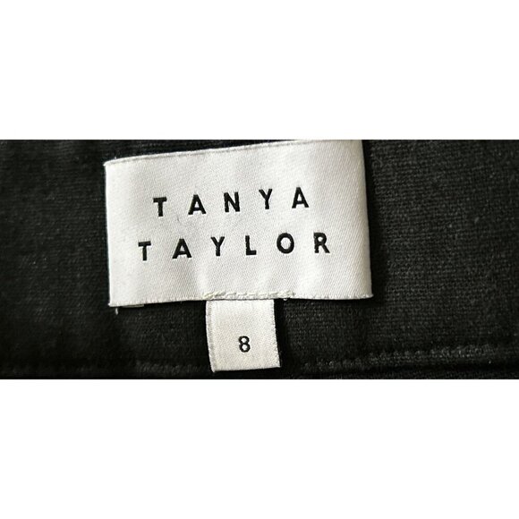 TANYA TAYLOR Wide Leg Linen Blend Pants Lined High Waist Size 8 - Picture 9 of 11